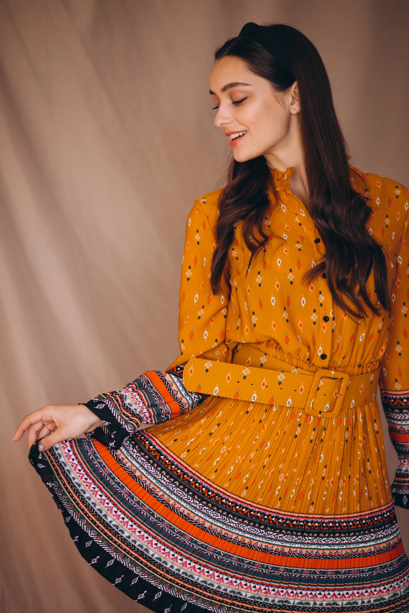 young-woman-beautiful-yellow-dress